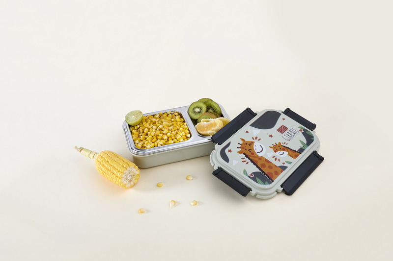 TOMMY TWO COMPARTMENT INSULATED LUNCH BOX